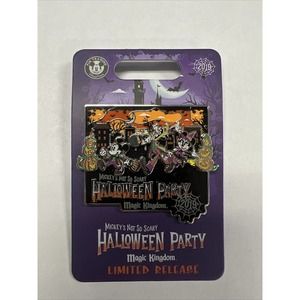 Disney’s Mickey's Not So Scary Halloween Party 2019 Limited Release Trading Pin